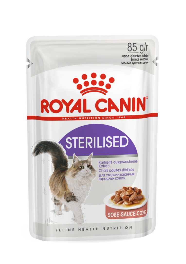 Royal Canin Sterilised Chunks in Gravy 9+3