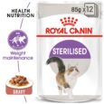 Royal Canin Sterilised Chunks in Gravy 9+3