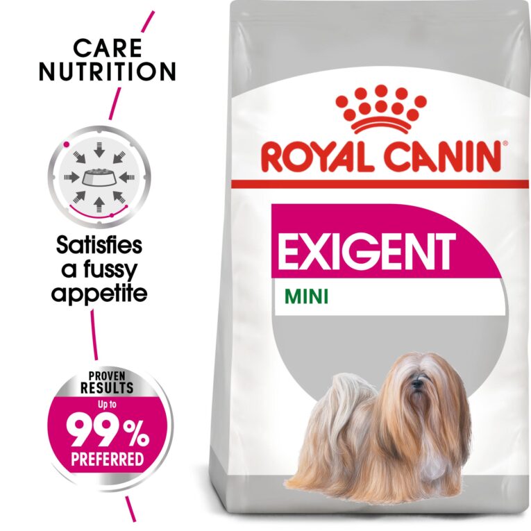 Royal Canin Mini Exigent - satisfies a fussy appetite benefit