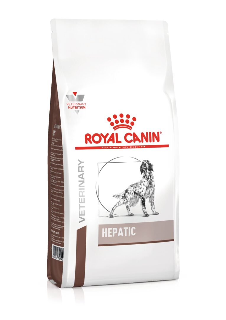 Royal Canin Veterinary Hepatic 1.5kg pack angled