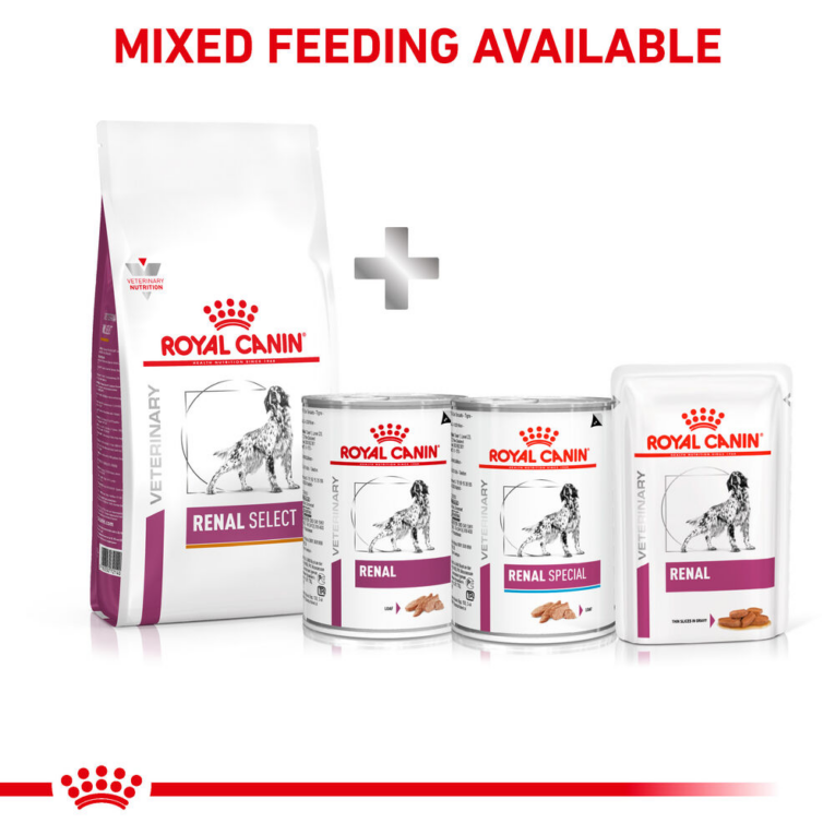 Royal Canin Veterinary Renal Select 10kg - Mixed Feeding Dry and Wet