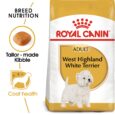 Royal Canin West Highland White Terrier Adult - breed nutrition tailor-made kibble coat health