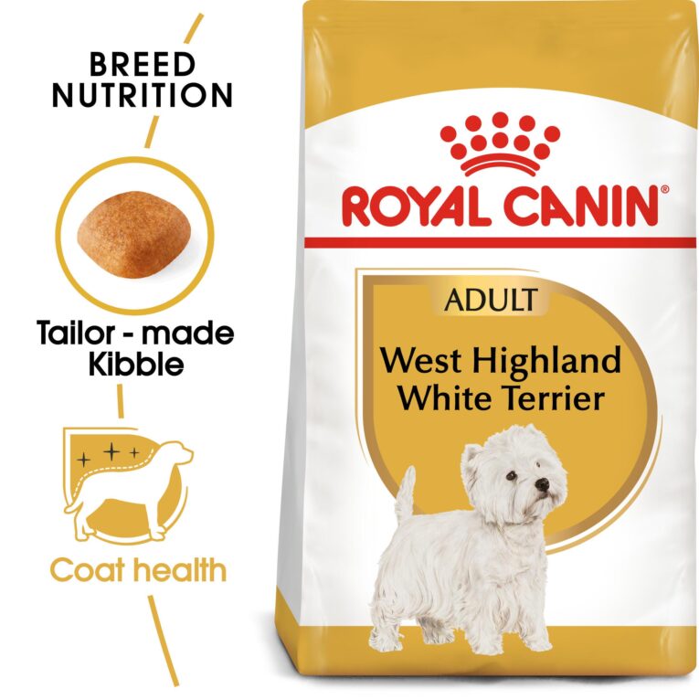 Royal Canin West Highland White Terrier Adult - breed nutrition tailor-made kibble coat health