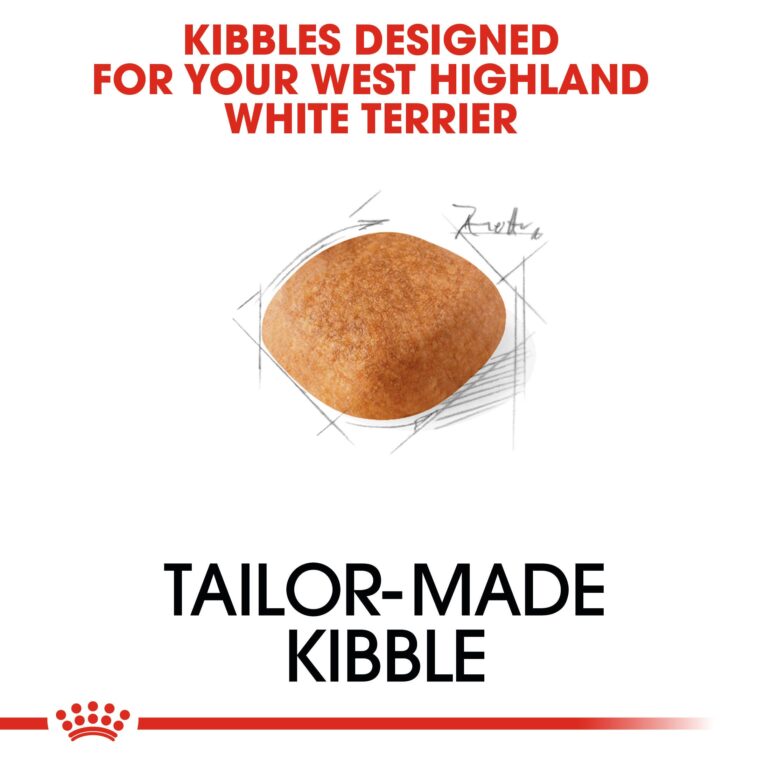 Royal Canin West Highland White Terrier Adult - tailor-made kibble detail