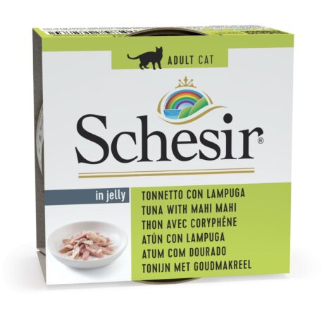 Schesir Cat Tuna with Mahi Mahi in Jelly 85g