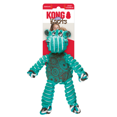 Kong Floppy Knots Hippo M